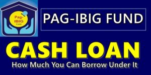 Pag-IBIG Fund Cash Loan