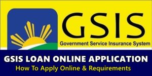 GSIS Loan Online Application