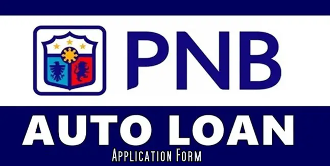 PNB Auto Loan Application form