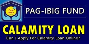 Pag-IBIG Fund Calamity Loan