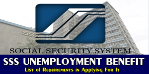 SSS Unemployment Benefit