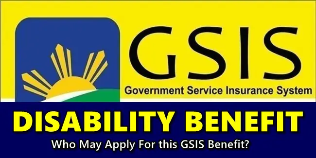 GSIS Disability Benefit