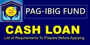Pag-IBIG Cash Loan