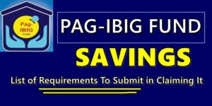 Pag-IBIG Savings