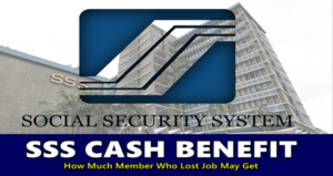 SSS Cash Benefit
