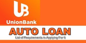 UnionBank Auto Loan