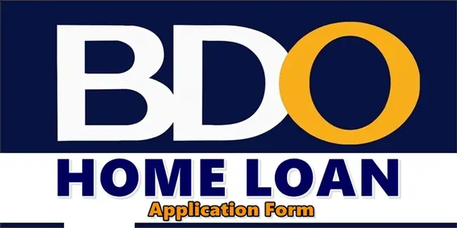 BDO Home Loan Application Form