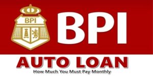 BPI Auto Loan Monthly Payment