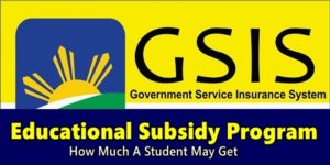 GSIS Educational Subsidy Program