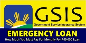 GSIS Emergency Loan