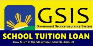 GSIS School Tuition Loan
