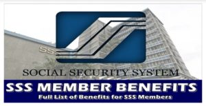 SSS MEMBER BENEFITS