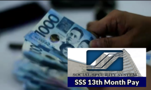 SSS 13th Month Pay