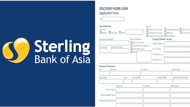 Sterling Bank Home Loan Application Form