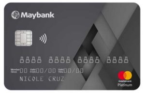 Maybank Credit Card Platinum Mastercard