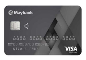 Maybank Credit Card Visa Platinum
