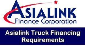 Asialink Truck Financing Requirements