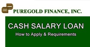 Puregold Cash Salary Loan