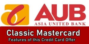 AUB Classic Credit Card
