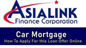 Asialink Car Mortgage