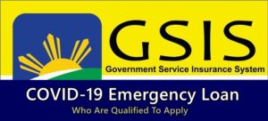 GSIS COVID-19 Emergency LoanGSIS COVID-19 Emergency Loan