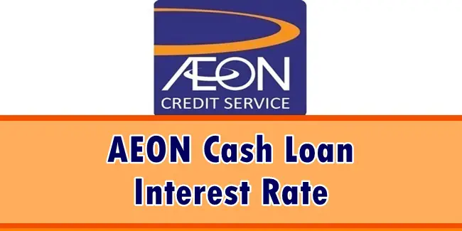 AEON Cash Loan Interest Rate