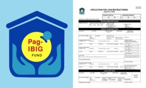 Pag-IBIG Application Form for Loan Restructuring