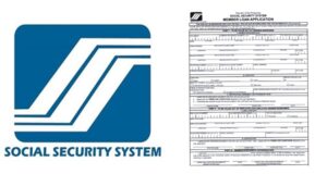 SSS Salary Loan Application Form
