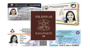 List of Valid ID