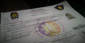 Police Clearance Requirements