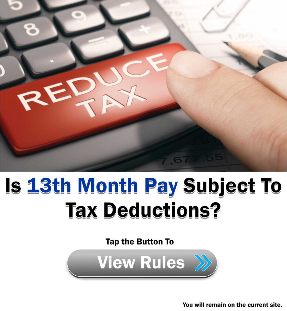 13th Month Pay Tax ads
