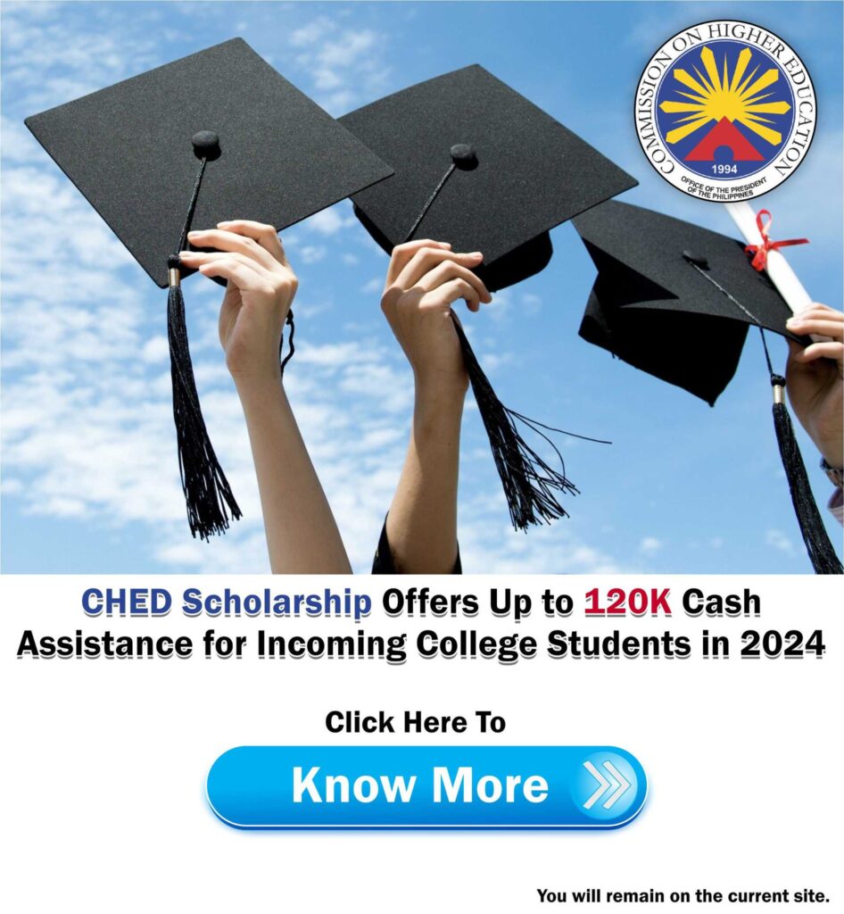 CHED Scholarship ads