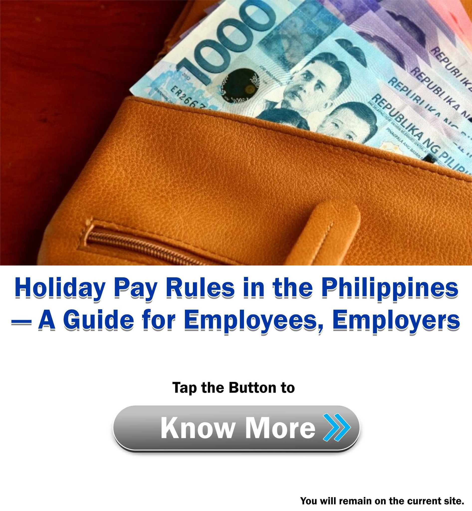Holiday Pay Rules Philippines ads