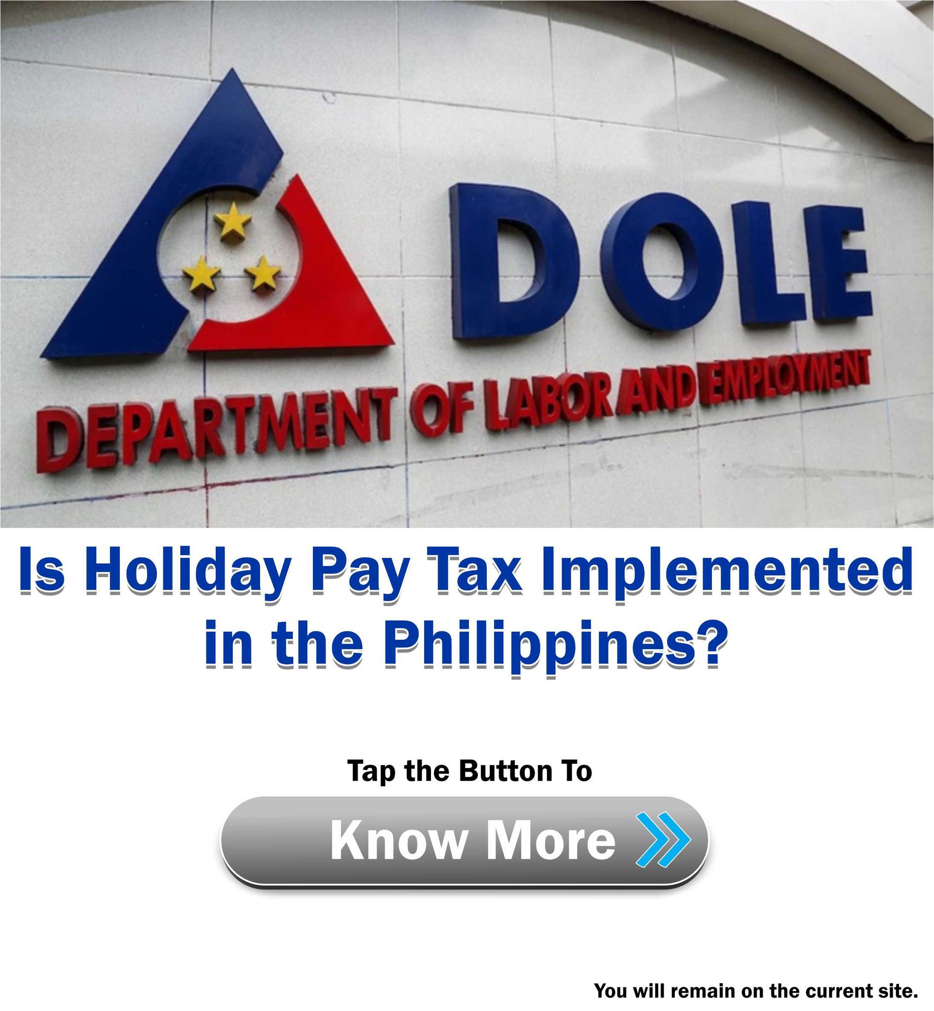 Holiday Pay Tax ads