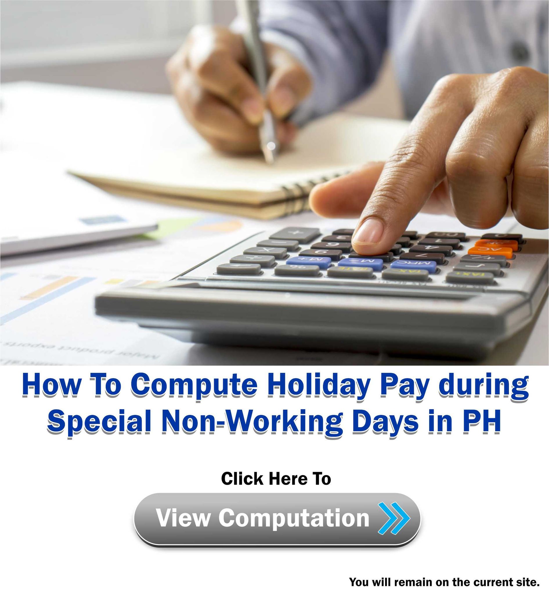 How To Compute Holiday Pay during Special Non-Working Days ads