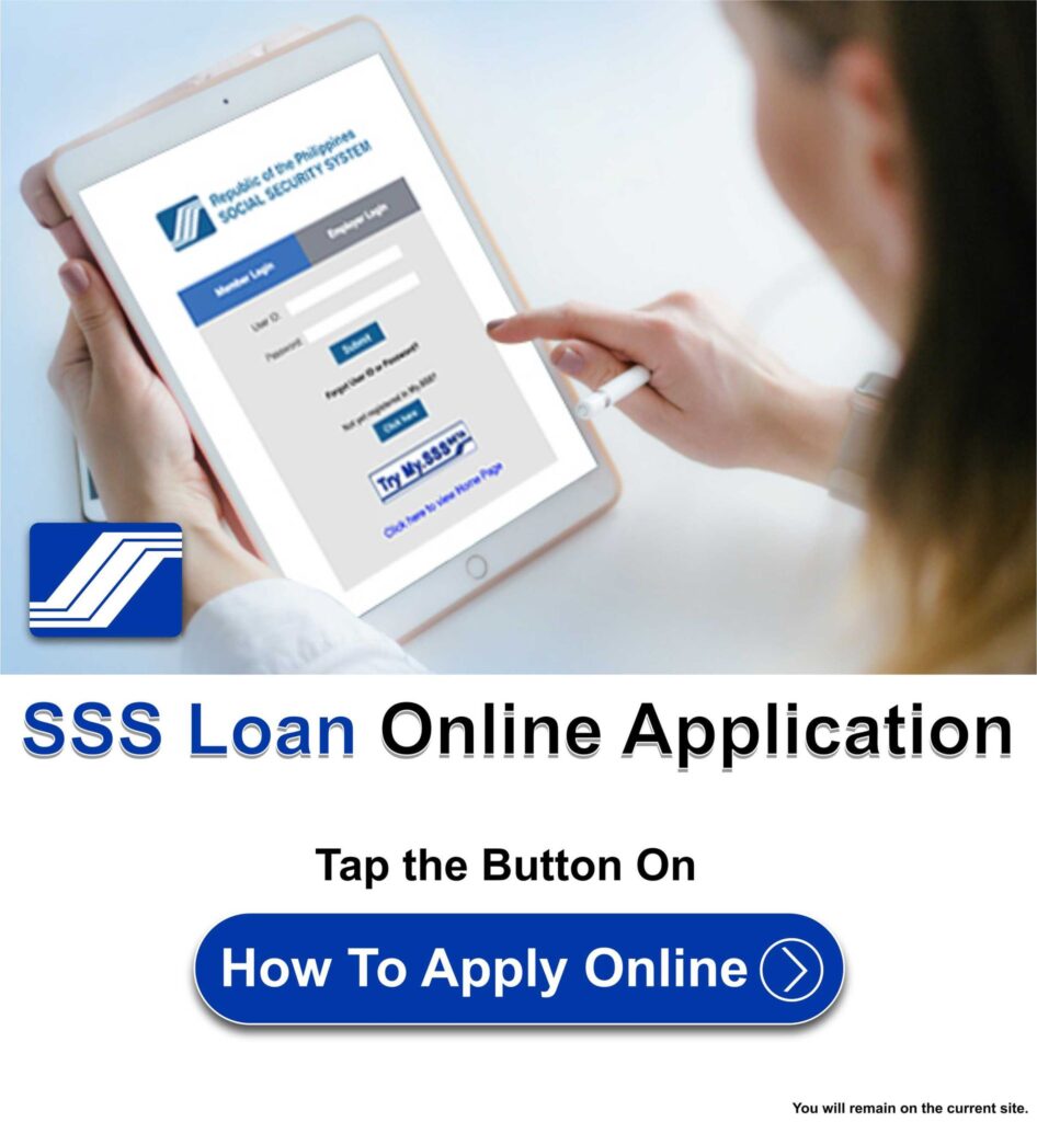 SSS Loan Online Application ads
