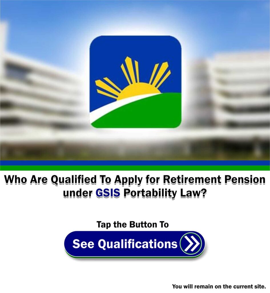 GSIS Portability Law