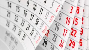 Holidays Calendar