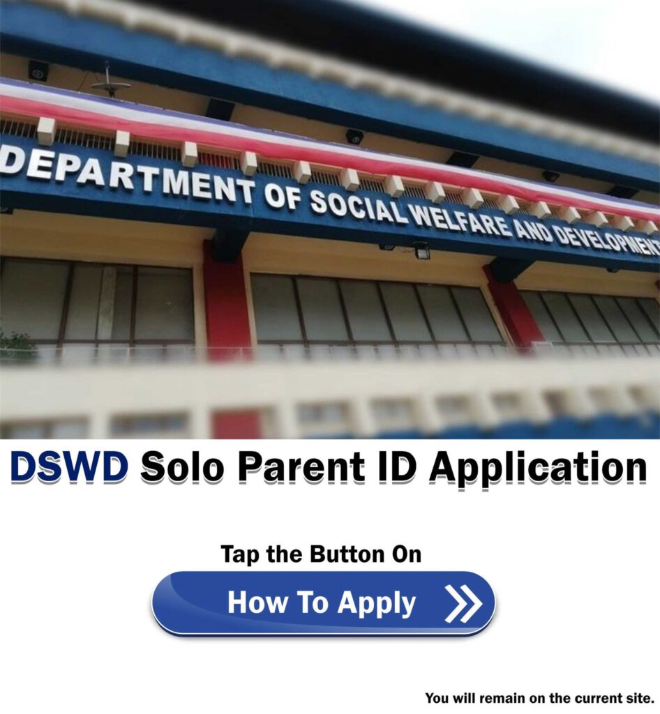 How To Apply For DSWD Solo Parent ID in PH