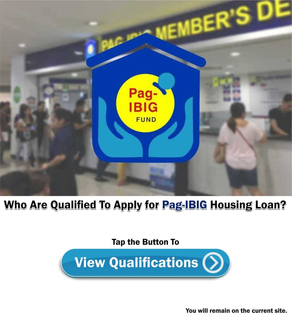 Pag-IBIG Housing Loan Qualifications