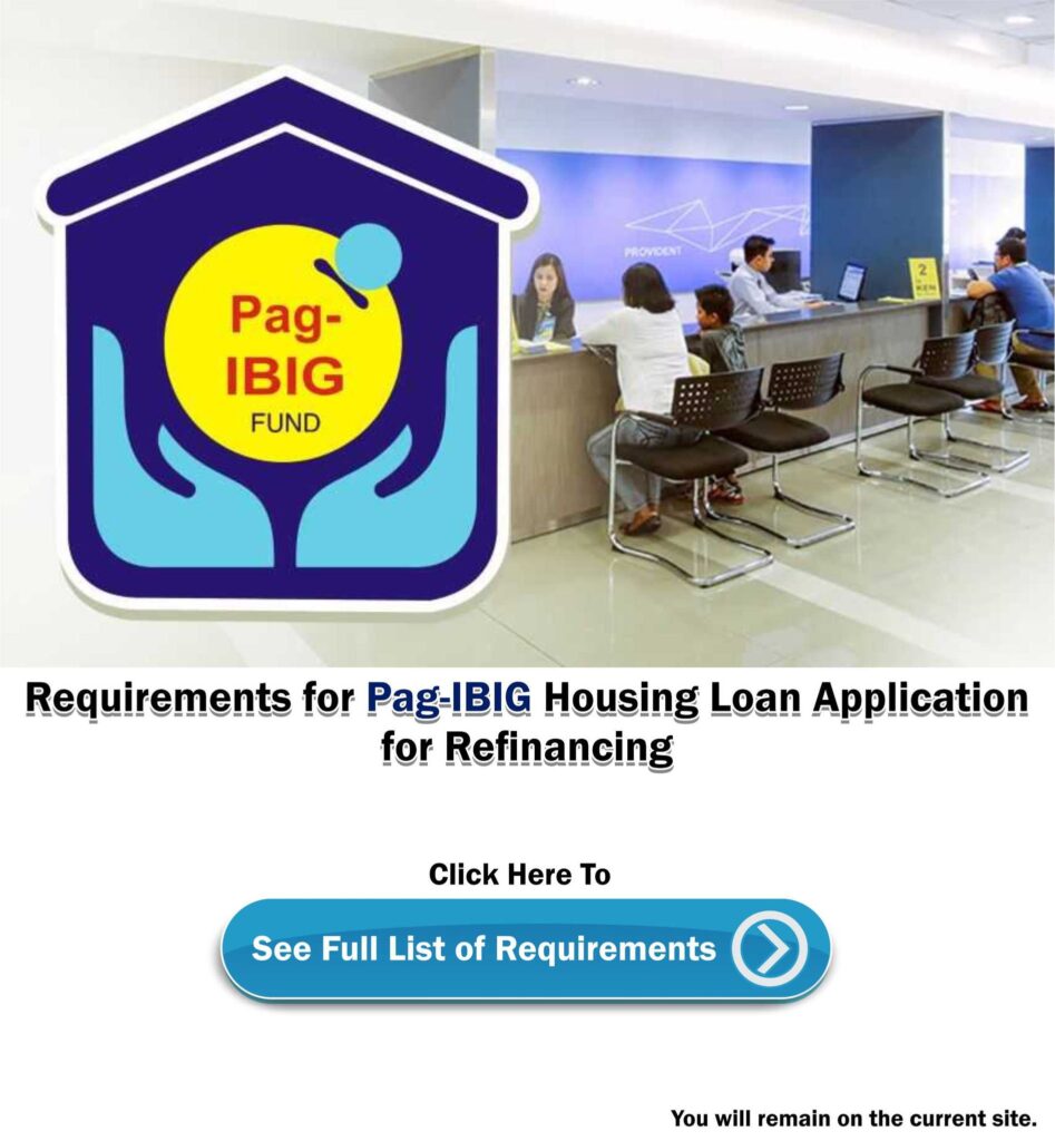 Requirements for Pag-IBIG Housing Loan