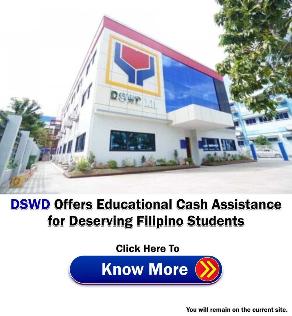 DSWD Educational Cash Assistance