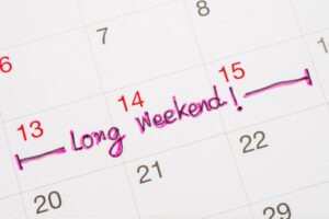 Long Weekends 2024