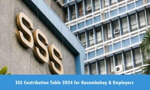SSS Contribution Table 2024 for Kasambahay & Employers