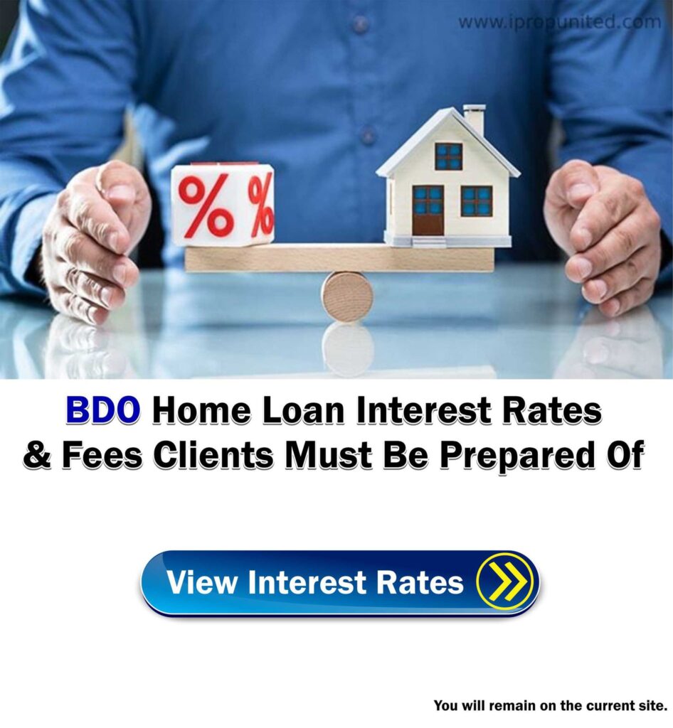 BDO Home Loan Interest Rates