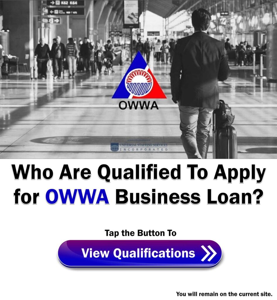 OWWA OFW Business Loan Qualified