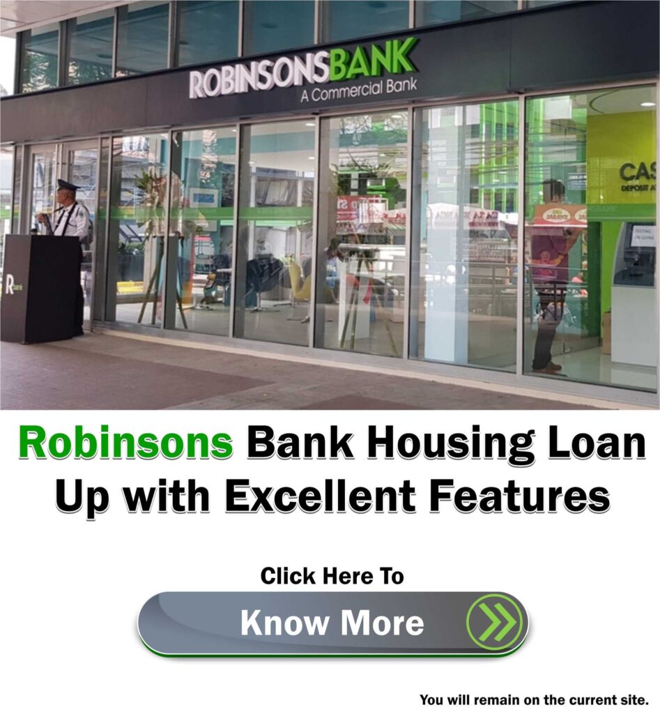 Robinsons Bank Housing Loan