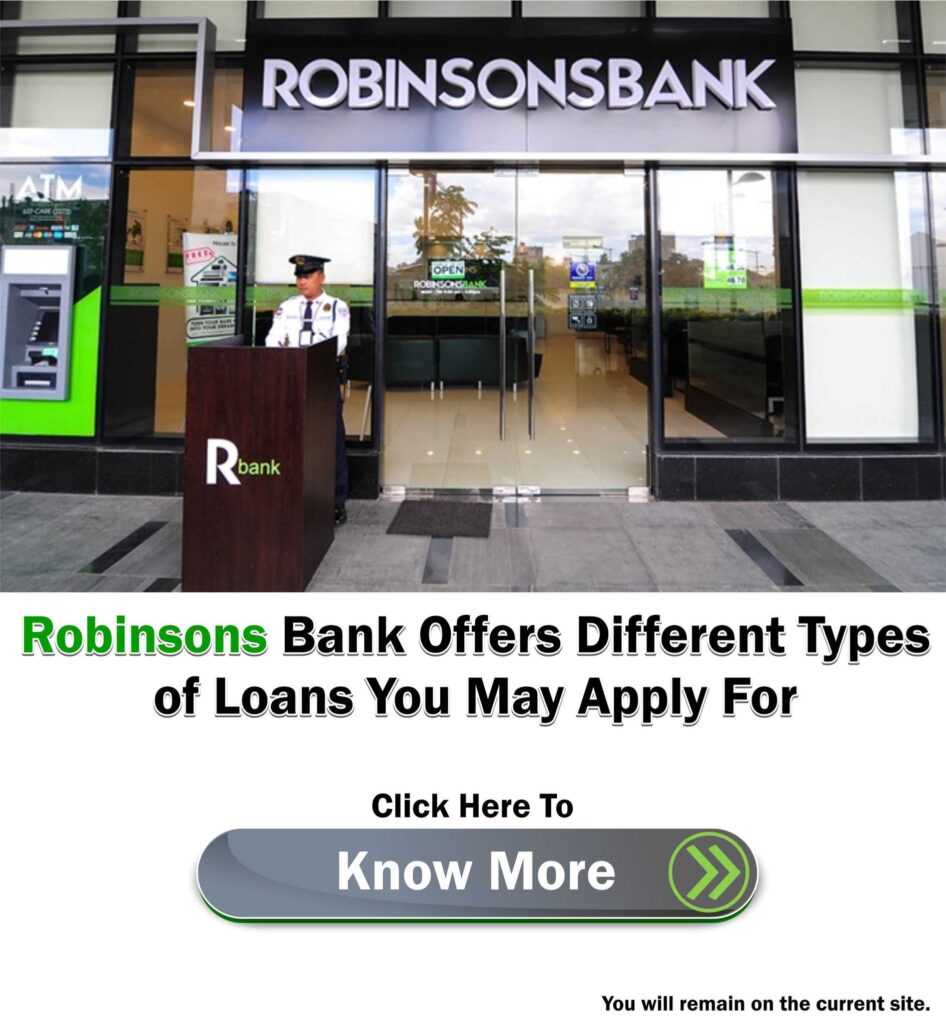Robinsons Bank Loans