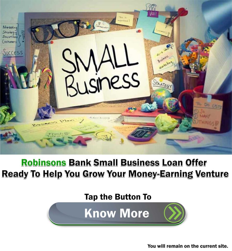 Robinsons Bank Small Business Loan