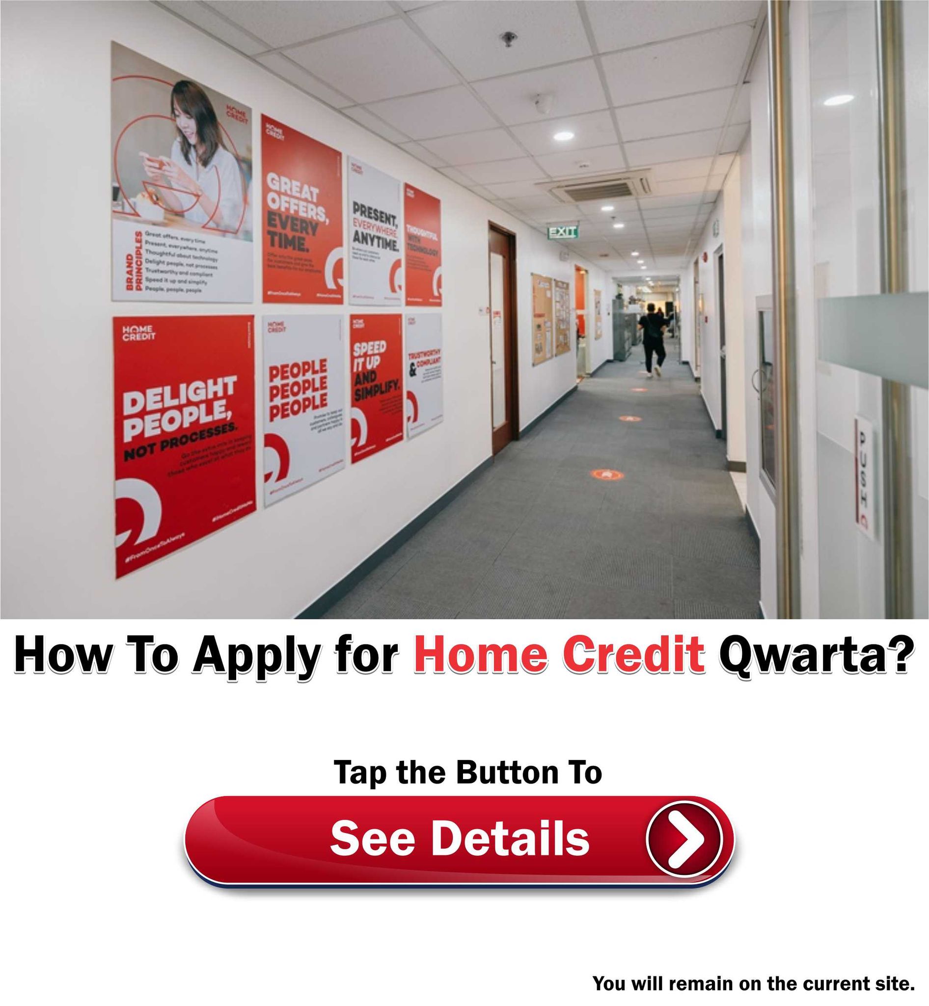 Apply for Home Credit Qwarta